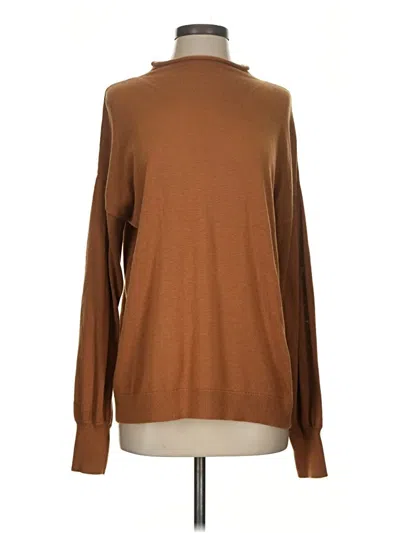 Pre-owned Treasure & Bond Turtleneck Sweater In Brown