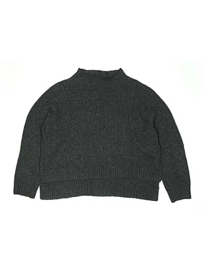 Pre-owned Treasure & Bond Kids' Turtleneck Sweater In Gray