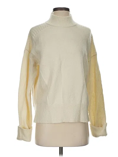 Pre-owned Treasure & Bond Turtleneck Sweater In Ivory