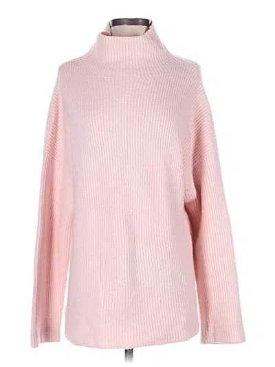 Pre-owned Treasure & Bond Turtleneck Sweater In Pink