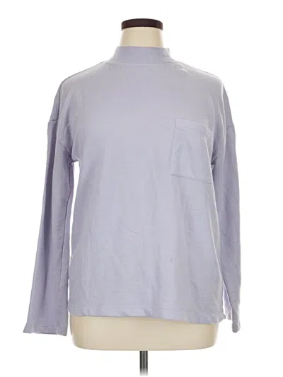Pre-owned Treasure & Bond Turtleneck Sweater In Purple