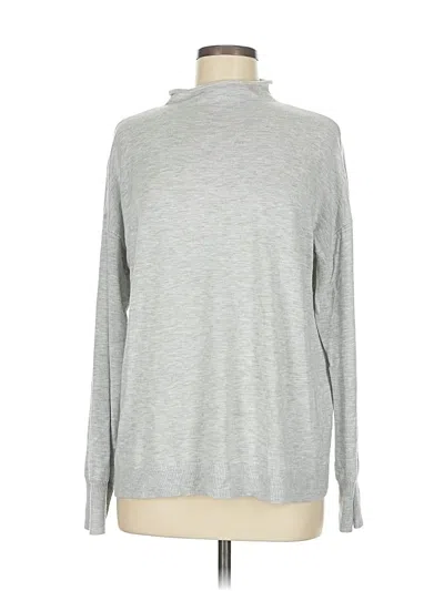 Pre-owned Treasure & Bond Turtleneck Sweater In Silver