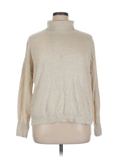 Pre-owned Treasure & Bond Turtleneck Sweater In Tan