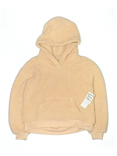 Treasure & Bond Kids' Zip Up Hoodie In Brown