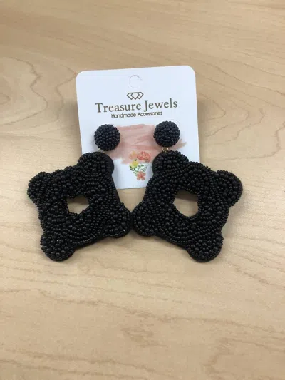 Treasure Jewels Cartagena Earrings In Black