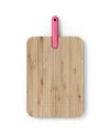 Trebonn Artu 2pc. Bread Board With Knife Set In Pink