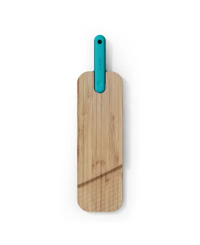 Trebonn Artu 2pc. Salami Board With Knife Set In Blue