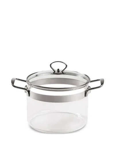Trebonn Glass Pot In Transparent