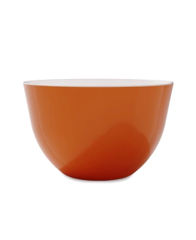 Trebonn Pile 1pc. Large Bowl In Orange