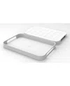 Trebonn Pile 1pc. X-large Tray In White