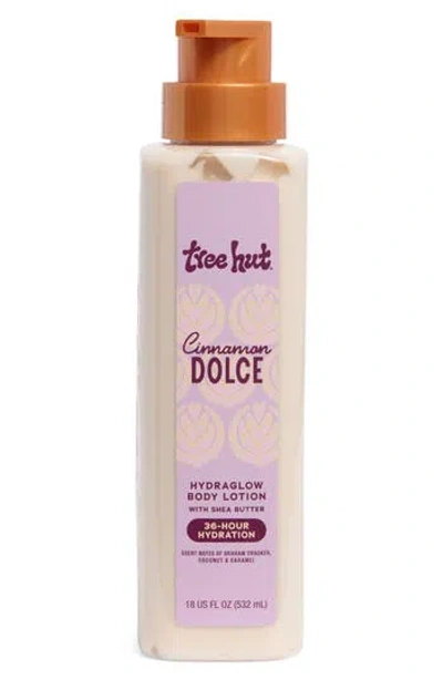 Tree Hut Cinnamon Dolce Hydraglow Body Lotion In Transparent