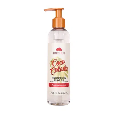 Tree Hut Coco Colada Shave Oil In Transparent