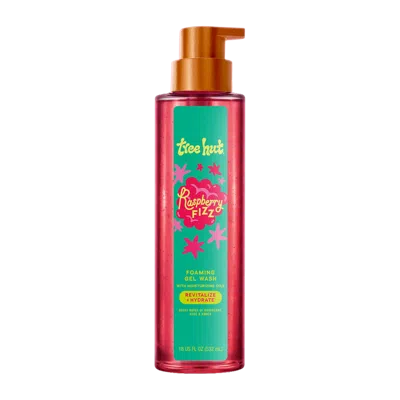 Tree Hut Foaming Gel Body Wash - Raspberry Fizz