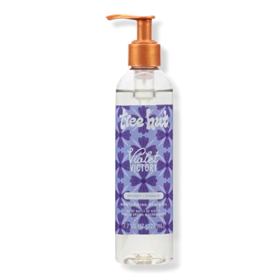 Tree Hut Moisturizing Shave Oil - Violet Victory In Transparent