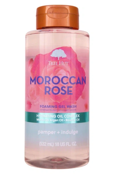 Tree Hut Moroccan Rose Foaming Gel Wash In White