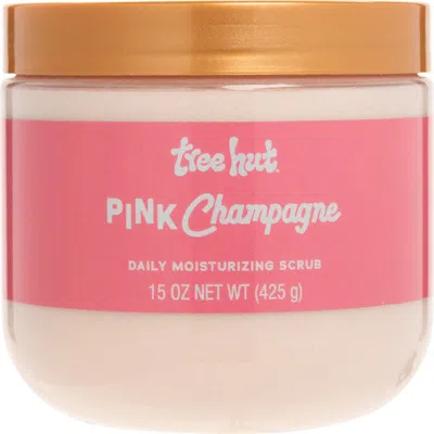 Tree Hut Pink Champagne Daily Moisturizing Scrub In Transparent