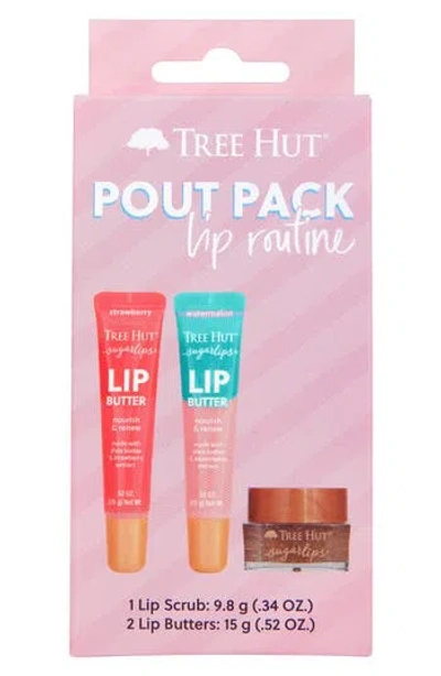 Tree Hut Pout Pack Lip Routine Set $20.97 Value In Multi