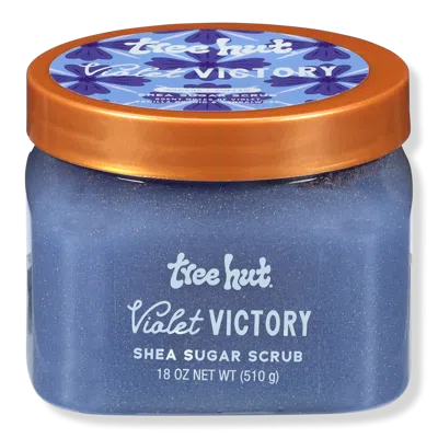 Tree Hut Violet Victory Shea Sugar Scrub In Transparent