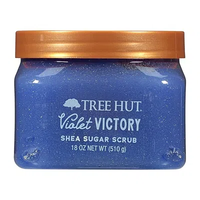 Tree Hut Violet Victory Shea Sugar Scrub In Transparent