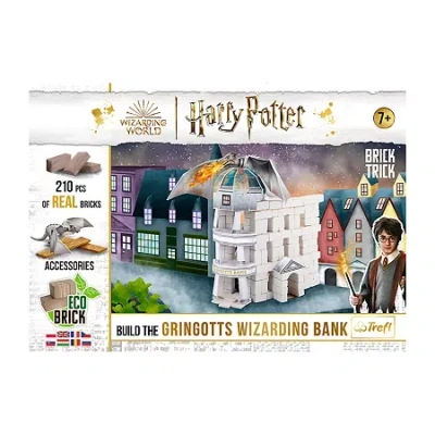 Trefl Brick Tricks Gringotts Bank Building Set 210-pc. In Multi