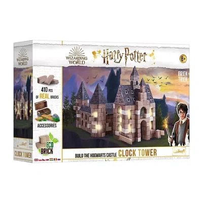 Trefl Harry Potter Brick Tricks Clock Tower Building Set 410-pc. In Transparent