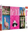 Trefl Jigsaw Puzzle Crazy Animals, 1000 Pieces In Multicolor