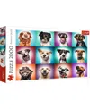Trefl Jigsaw Puzzle, Funny Dog Portraits Ii, 2000 Piece In Various