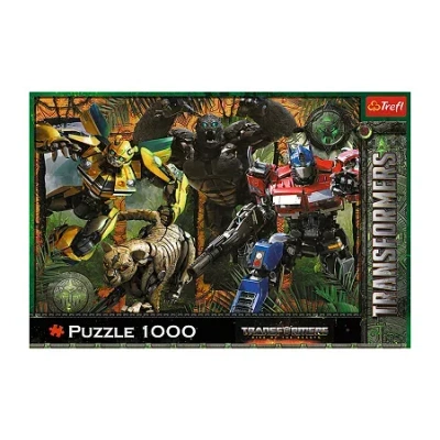 Trefl Puzzles - 1000 Piece Transformers Rise Of Beast Transformers 1000-pc. Puzzle In Transparent