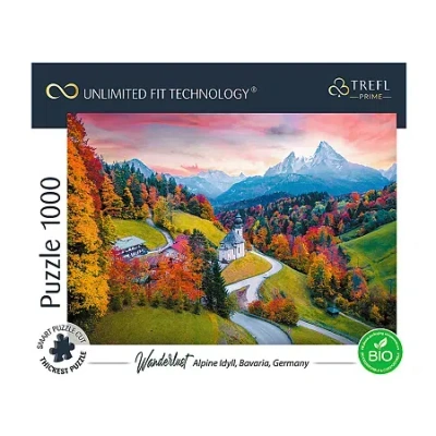 Trefl Puzzles - 1000 Piece Uft Bavaria Germany 1000-pc. Puzzle In Transparent