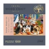 Trefl Puzzles - 1000 Piece Wood Doggy Friendship 1000-pc. Puzzle In Transparent