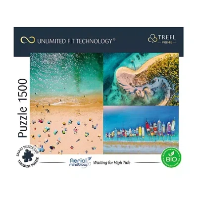 Trefl Puzzles - 1500 Piece Uft Waiting For High Tide 1500-pc. Puzzle In Transparent