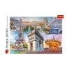 Trefl Puzzles - 2000 Piece Weekend In Paris 2000-pc. Puzzle In Transparent