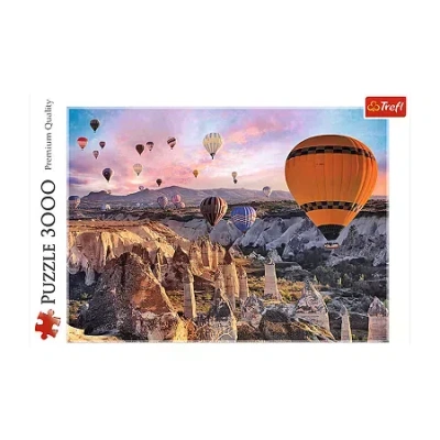 Trefl Puzzles - 3000 Piece Balloons Over Cappadocia 3000-pc. Puzzle In Transparent