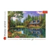 Trefl Puzzles - 4000 Piece Afternoon Idyll Mgl 4000-pc. Puzzle In Transparent
