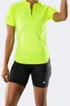 Trek Bicycle Corporation Women's Bontrager Kalia Jersey Top In Visibility Yellow In Multi
