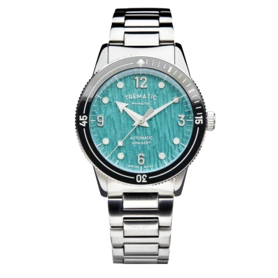 Trematic Ac 14 Automatic Green Dial Men's Watch 141613 In White