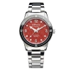 TREMATIC TREMATIC AC 14 AUTOMATIC RED DIAL MEN'S WATCH 141413