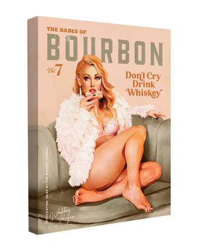 Trend Board Life Babes Of Bourbon Vol 7 Sexy Vintage Whiskey Pinup Girl Modern Decor Canvas Art  Print By The Whiskey In Multi