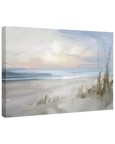 Trend Board Life Beach Sunset Coastal Modern Decor Canvas Art Print By Julia Cheney In Multi