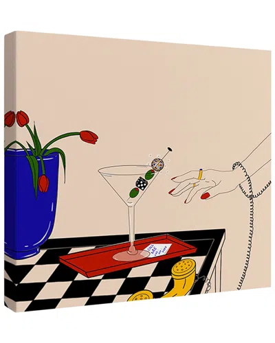 Trend Board Life Call Me Modern Decor Canvas Art Print By Juliana Kokolari In Neutral