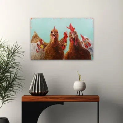 Trend Board Life Chicken For Dinner - Animals Urban And Pop Surrealism Chickens Humor Art
