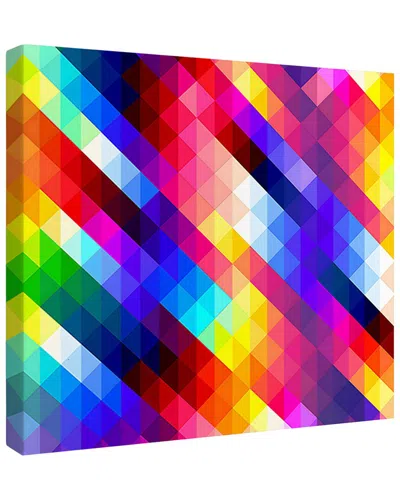 Trend Board Life Color Burst Modern Decor Canvas Art Print By Lundyn Monroe In Multi