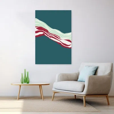 Trend Board Life Contemporary Art Abstract Contemporary Art In Green;red;cream