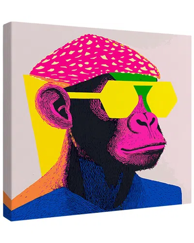 Trend Board Life Cool Monkey Modern Decor Canvas Art Print By Andreas Magnusson In Multi