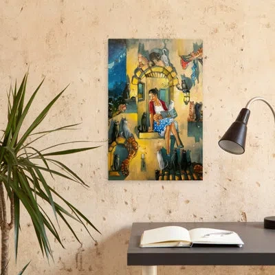Trend Board Life Crazy Cat Lady - Figurative Animals Cats Humor Art