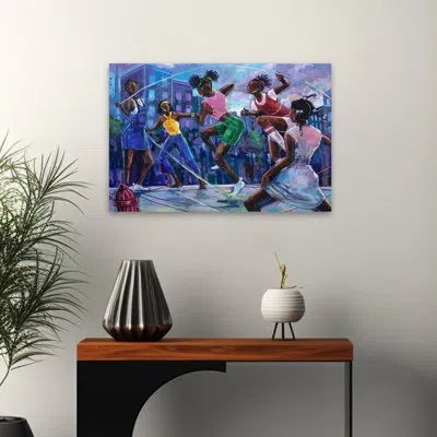 Trend Board Life Double Dutch - Multicultural Figurative Africanamerican Juvenile And Tween Art
