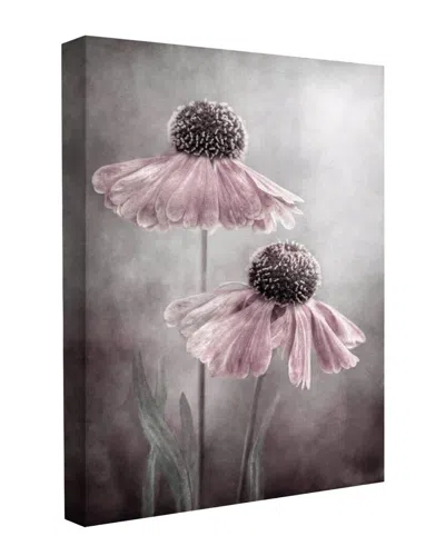 Trend Board Life Duet Red Flowers Modern Decor Canvas Art Print By Mandy Disher In Pink