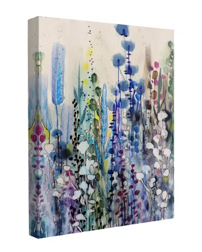 Trend Board Life Fleur De Coton Flower Botanical Modern Decor Canvas Art Print By Sylvie Demers In Multi