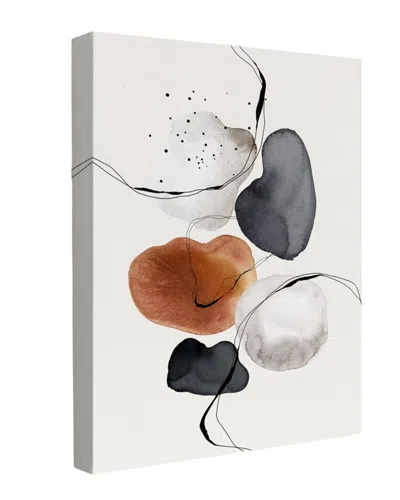 Trend Board Life Fluid Shapes Dance Abstract Modern Decor Canvas Art Print By The Miuus Studio In White