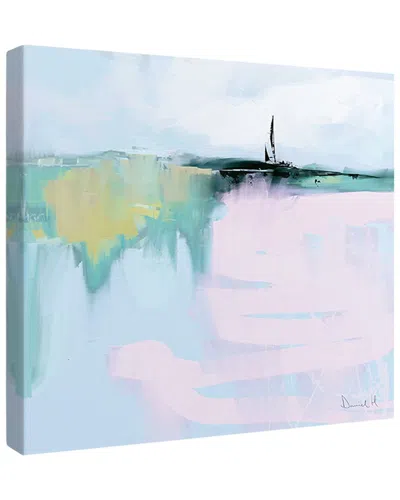 Trend Board Life Horizon Abstract Pastel Tones Modern Decor Canvas Art Print By Dan Hobday In Multi